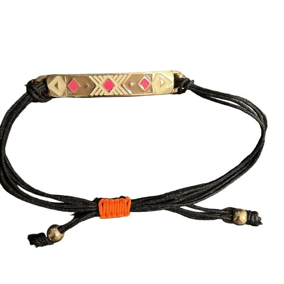 Aztec Pattern Adjustable Size Bracelet - Picture 1 of 6